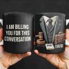 Perfect Gift For The Legal Professional In Your Life, Suit And Gavel - Personalized Custom Coffee Mug - GRAD301_MG