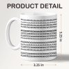 Perfect Lines, Perfect Vibes - Friend Mug - Gift For Best Friends, Sisters, Family Members, Coworkers