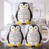 Perfect Partner Penguin Pebble For Lifelong Commitment - Personalized Custom Coffee Mug - CPL1277_MG