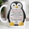 Perfect Partner Penguin Pebble For Lifelong Commitment - Personalized Custom Coffee Mug - CPL1277_MG