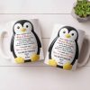 Perfect Partner Penguin Pebble For Lifelong Commitment - Personalized Custom Coffee Mug - CPL1277_MG