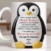 Perfect Partner Penguin Pebble For Lifelong Commitment - Personalized Custom Coffee Mug - CPL1277_MG