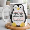 Perfect Partner Penguin Pebble For Lifelong Commitment - Personalized Custom Coffee Mug - CPL1277_MG