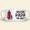 Personalisierte Tasse Bester Papa Der Welt Vatertagsgeschenke-011qhqn041223tm-tasse2