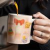Personalize This Lovely Babysitter Coffee Mug With Your Name, Teddy Bear, Pacifier, Baby Rings, And Bow Tie - Personalized Custom Coffee Mug - FAM323_MG