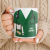 Personalize with Classic Nurse Themes, Stethoscope and Uniform - Personalized Custom Coffee Mug - MOM134_MG