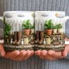 Personalize With Your Name, Plants And Gardening Tools - Personalized Custom Coffee Mug - GAR033_MG