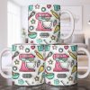 Personalize Your Baking Lover's Cup With Mixer and Whisk - Personalized Custom Coffee Mug - COOK031_MG