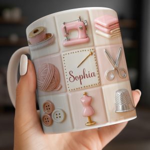 Personalize Your Creativity With Crafting Icons - Personalized Custom Coffee Mug - JBS066_MG