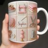 Personalize Your Creativity With Crafting Icons - Personalized Custom Coffee Mug - JBS066_MG