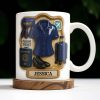 Personalize Your Travel Adventure Coffee Mug - Personalized Custom Coffee Mug - FAM385_MG