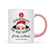 Personalized Baby's First Christmas On the Inside Mug, Custom Pregnancy Reveal Mug, Expecting Parents