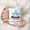 Personalized Baby's First Christmas On the Inside Mug, Custom Pregnancy Reveal Mug, Expecting Parents