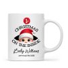 Personalized Baby's First Christmas On the Inside Mug, Custom Pregnancy Reveal Mug, Expecting Parents