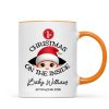 Personalized Baby's First Christmas On the Inside Mug, Custom Pregnancy Reveal Mug, Expecting Parents