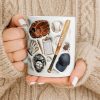 Personalized Baseball Sports Mug With Custom Name - Personalized Custom Coffee Mug - SPORT070_MG