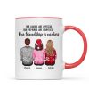 Personalized Best Friends Mug Gift, Personalized Friendship Gift, Soul Sister Christmas Gift for Best Friend, Long Distance Friendship Gift