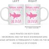 Personalized Bonus Mom Shark Coffee Mug Custom Name Mug Gift for Stepmom Birthday Mother's Day Christmas Gift
