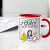 Personalized Ceramic Dog Mom Mug Custom Gift Cup