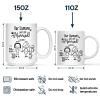 Personalized Ceramic Mug Our Humans Are Getting Married Stick Figure Couple Holding Hands Cute Pet Paws Unique Gift