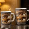 Personalized Chicken Coop Mug With Farm Fresh Design - Personalized Custom Coffee Mug - FARM026_MG