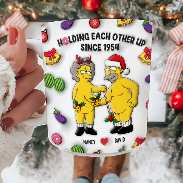 Personalized Christmas Gifts For Naughty Old Couple Inflated Mug 02kapu091024pa