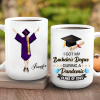 Personalized Clipart I Got Graduated During A Pandemic Graduation Mug LM32 893095