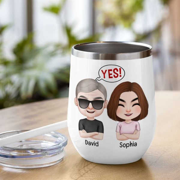 Personalized Coffee Mug - Dad thanks for always saying yes