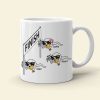 Personalized Coffee Mug Thanks For Entering Us Into A Race, Gift For Dad