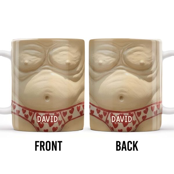 Personalized Couple Body Mug - Personalized Custom Coffee Mug - CPL1124_MG