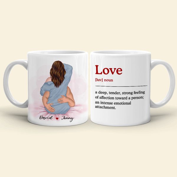 Personalized Couple Mug, Definition Of Love, Gift For Couple
