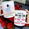 Personalized Couple Mug, I Want Bang You On The Coffee Table