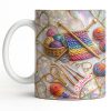 Personalized Crochet Lover's Delight With Yarn And Knitting Needles - Personalized Custom Coffee Mug - HOB042_MG