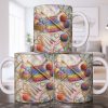 Personalized Crochet Lover's Delight With Yarn And Knitting Needles - Personalized Custom Coffee Mug - HOB042_MG