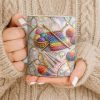 Personalized Crochet Lover's Delight With Yarn And Knitting Needles - Personalized Custom Coffee Mug - HOB042_MG
