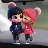 Personalized Cup - Cute Couple Kissing Moment - Custom Name Gift for Boyfriend & Girlfriend
