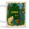 Personalized Custom Coffee Mug For Fishing Enthusiasts - Personalized Custom Coffee Mug - FISH001_MG