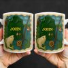Personalized Custom Coffee Mug For Fishing Enthusiasts - Personalized Custom Coffee Mug - FISH001_MG