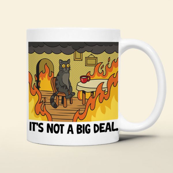 Personalized Funny Burning Coffee Mug 03ohtn020124 Everything Is Fine