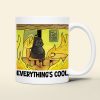 Personalized Funny Burning Coffee Mug 03ohtn020124 Everything Is Fine