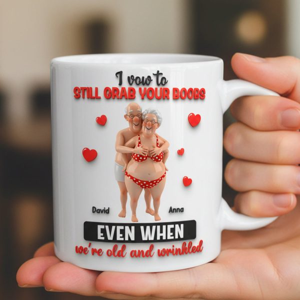 Personalized Funny Gifts For Old Couple Coffee Mug 05natn041225