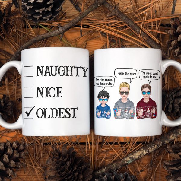 Personalized Funny Siblings Coffee Mug 03BHHH021122TM