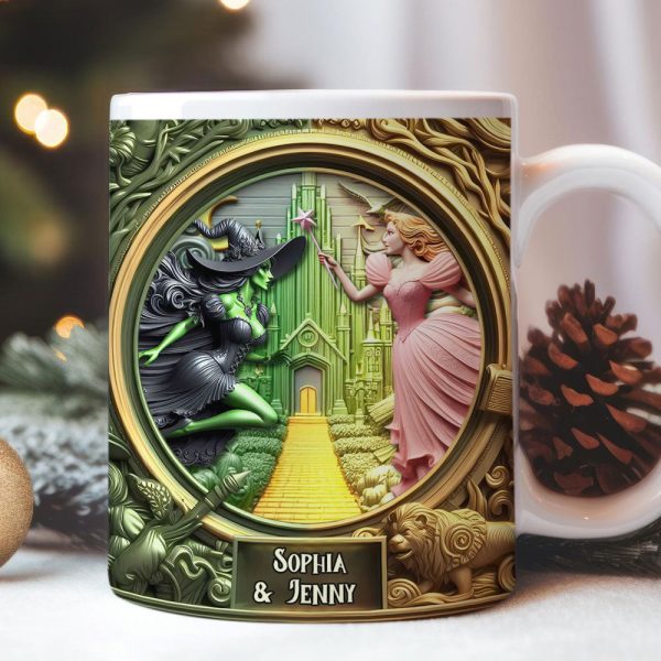 Personalized Gift For Besties Coffee Mug, Witch Movie Lover Best Duo Ever 01qhti301124