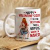 Personalized Gift For Couple Mug Happy Valentine's Day