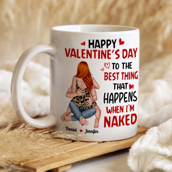 Personalized Gift For Couple Mug Happy Valentine's Day