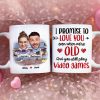 Personalized Gift For Couple Mug I Promise To Love You