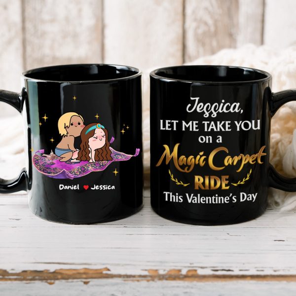 Personalized Gift For Couple Mug Let Me Take You On A Ride 02HTHN110124HH