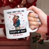 Personalized Gift For Couple Mug Today I Don't Feel Like Doing Anything