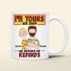 Personalized Gift For Couples Coffee Mug I'm Yours No Returns Or Refunds 01TOLU040225HG