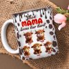 Personalized Gift For Highland Cow Mom Inflated Coffee Mug 04KALU200225
